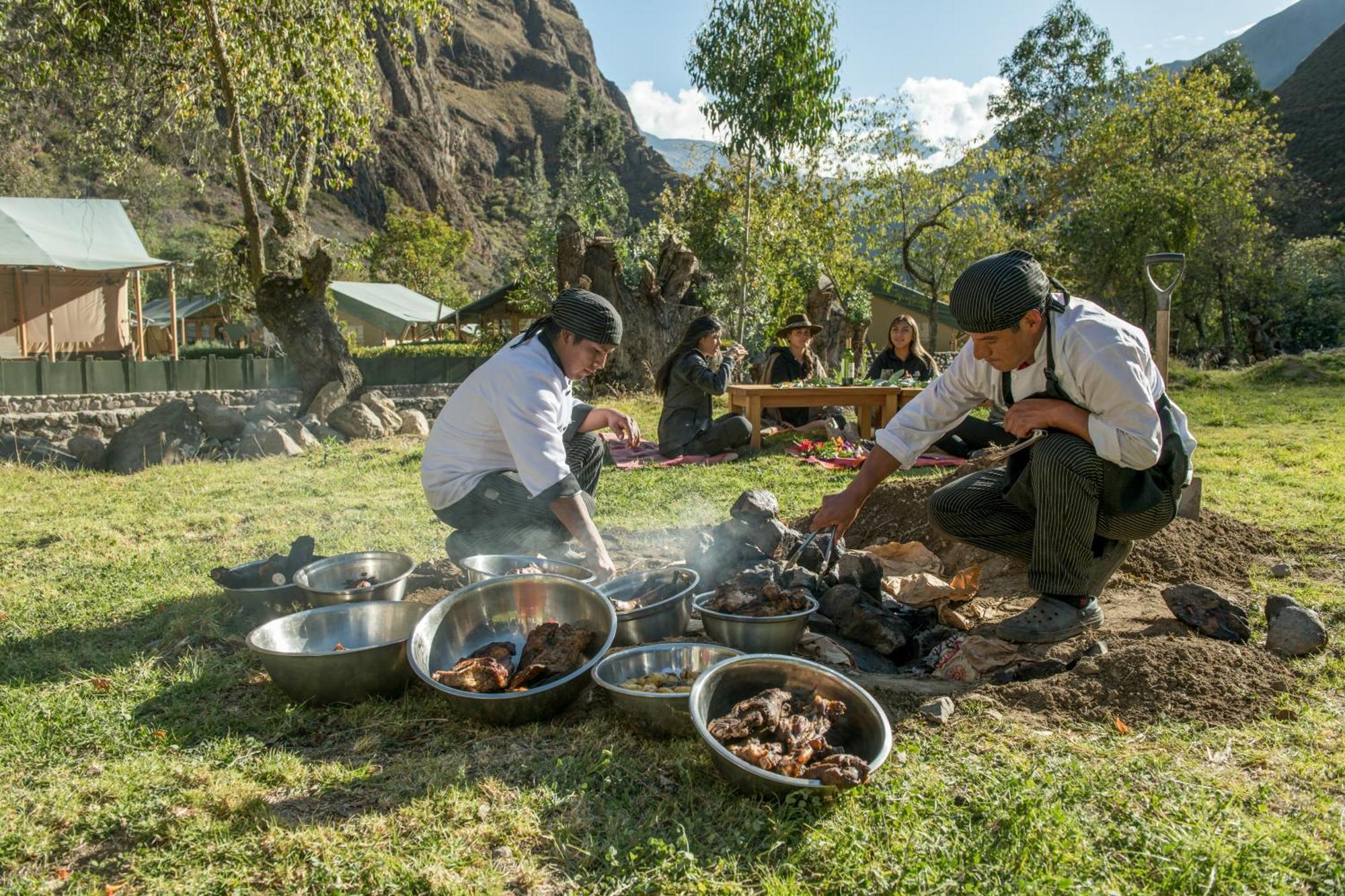 Las Qolqas Ecoresort Ollantaytambo Buitenkant foto